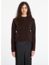 πουλόβερ samsøe samsøe nor short cardigan black coffee l