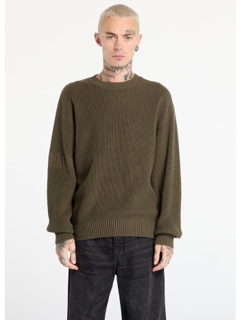 πουλόβερ daily paper band knit sweater unisex rosin green xl σε προσφορά