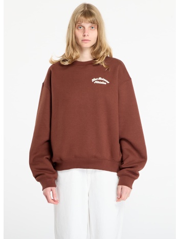 φούτερ new balance linear heritage fleece crew rich oak m σε προσφορά