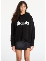 φούτερ allsaints saint etie hoody black s