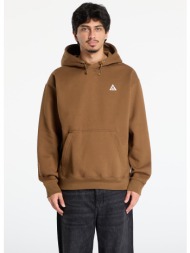 φούτερ nike acg `tuff fleece` pullover hoodie mosswood brown/ lt khaki/ summit white xl