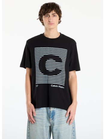 μπλουζάκι calvin klein jeans ss 20s io ck speaker graphic σε προσφορά