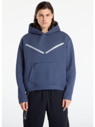 φούτερ nike tech men`s pullover hoodie with reflective accents thunder blue/ black l