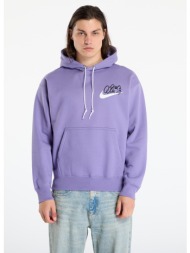 φούτερ nike solo swoosh men`s fleece hoodie dusty amethyst l