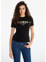 μπλουζάκι guess bibia ss t-shirt black s