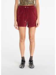 puma x fenty towel terry track short team regal red xs