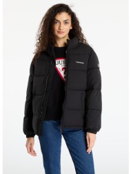 μπουφάν guess jeans reg lenght puffer black s