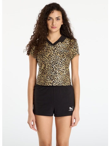 μπλουζάκι puma x a$ap rocky animal baby tee warm beige/ aop σε προσφορά