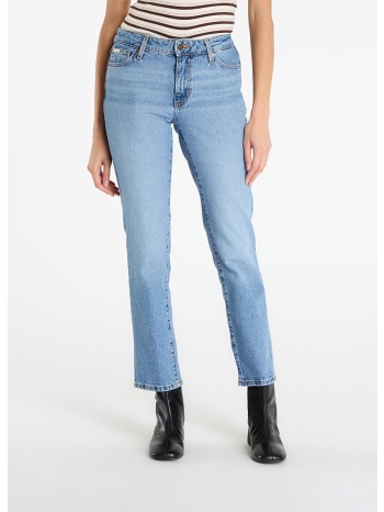 παντελόνια guess jeans g08 mid rise stra denim light blue 27 σε προσφορά