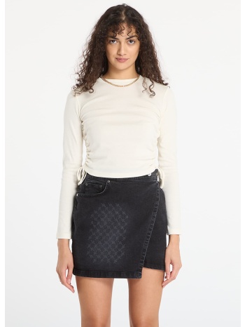 μπλουζάκι allsaints sonny ls tee tofu white xs σε προσφορά