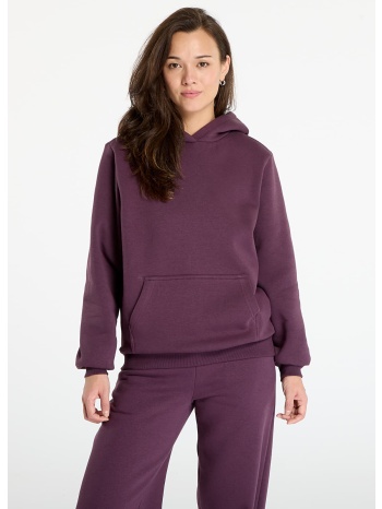 φούτερ urban classics ladies fluffy hoody plum purple m σε προσφορά