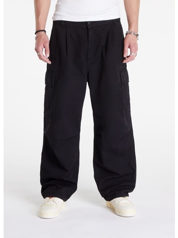 παντελόνια carhartt wip cole cargo pant black garment dyed σε προσφορά