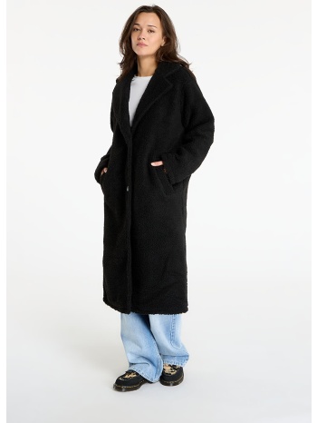 παλτό urban classics ladies teddy long coat black l σε προσφορά