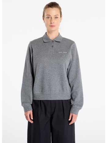 μπλουζάκι samsøe samsøe sadory ls polo mid grey mel. l σε προσφορά