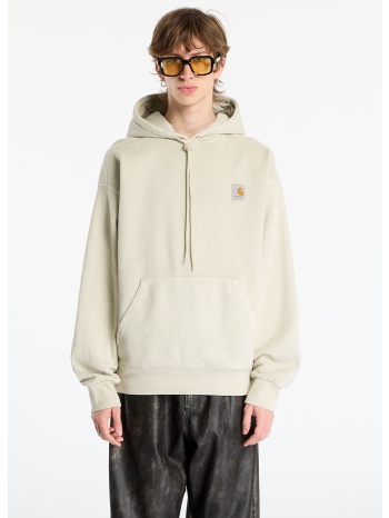 φούτερ carhartt wip hooded vista sweat unisex fleur de sel σε προσφορά