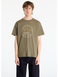 μπλουζάκι horsefeathers line circle t-shirt burnt olive s