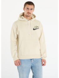 φούτερ nike solo swoosh men`s fleece hoodie lt khaki s