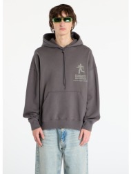 φούτερ carhartt wip hooded distance sweat unisex graphite stone dyed xs