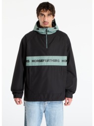 μπουφάν horsefeathers gordie jacket black/ iceberg green l