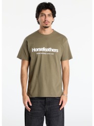 μπλουζάκι horsefeathers quarter t-shirt burnt olive s