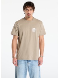 μπλουζάκι horsefeathers mini logo t-shirt taupe xl