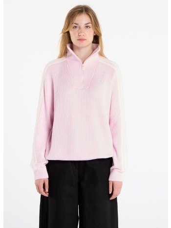 φούτερ adidas funnel neck clear pink/ off white xs σε προσφορά