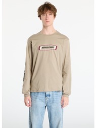μπλουζάκι horsefeathers raceway ls t-shirt taupe m