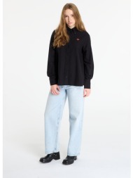 πουκάμισο fred perry button down shirt black 10