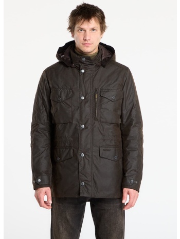 μπουφάν barbour winter sapper wax jacket black l σε προσφορά