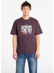 μπλουζάκι vans style tips ss tee dark port l