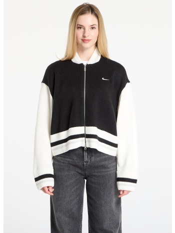 πουλόβερ nike sportswear women`s cardigan black/ sail/ vast σε προσφορά