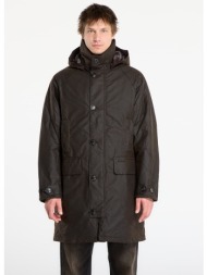 μπουφάν barbour beaudale wax trench coat dark brown xl