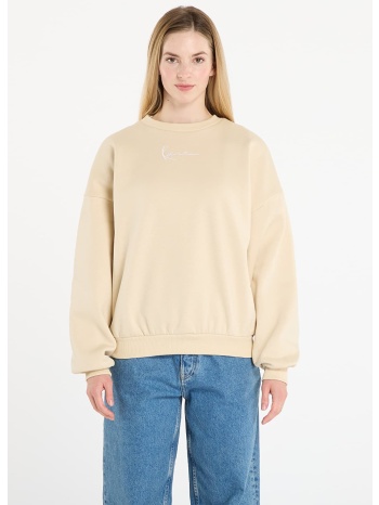 φούτερ karl kani small signature essential os crew beige s σε προσφορά