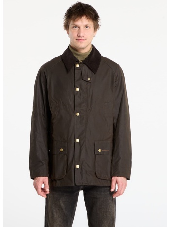 μπουφάν barbour ashby wax jacket olive l