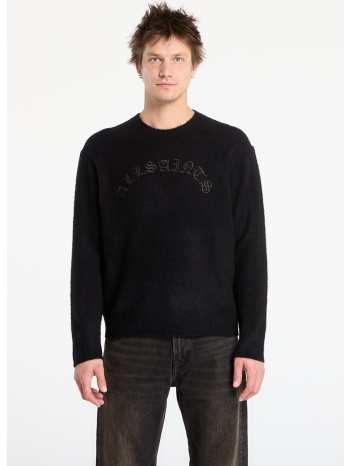 πουλόβερ allsaints curv crew black m σε προσφορά