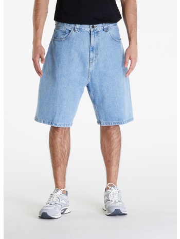 σορτς carhartt wip brandon short blue stone bleached xs σε προσφορά