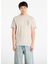 t-shirt obey bad ideas eagle classic t-shirt silver grey s