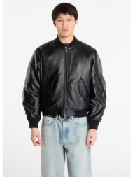 μπουφάν wasted paris m kingdom faux leather bomber black l