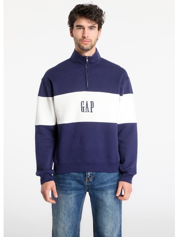 φούτερ gap oversized vintagesoft sweatshirt navy xl σε προσφορά