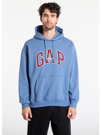 φούτερ gap oversized heavyweight sweatshirt cornflower l σε προσφορά