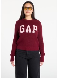 πουλόβερ gap logo sweater red delicious m