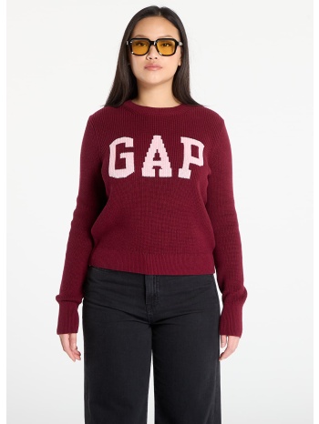 πουλόβερ gap logo sweater red delicious m σε προσφορά