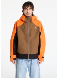 μπουφάν nike acg `mystery lights` snow jacket safety orange/ mosswood brown/ black/ black l