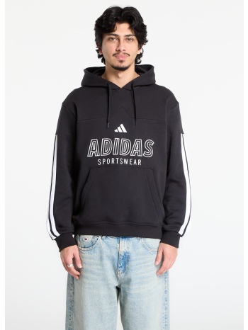 φούτερ adidas m tiro fl hdy black/ white l σε προσφορά