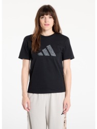 t-shirt adidas w animal t black xs