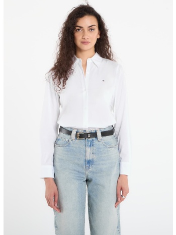 πουκάμισο tommy hilfiger cotton stretch regular ls shirt