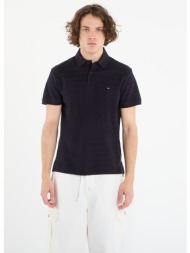 t-shirt tommy hilfiger ss herringbone reg polo desert sky l