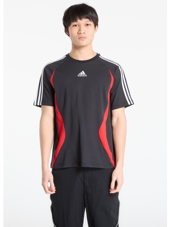 t-shirt adidas teamgeist tee black/ better scarlet l σε προσφορά