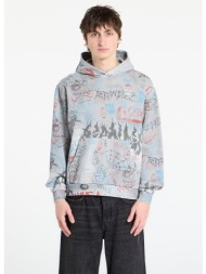 φούτερ ripndip marker hoodie sage grey vintage wash xxl