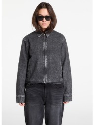 μπουφάν samsøe samsøe sanarinna zip jacket grey cloud s